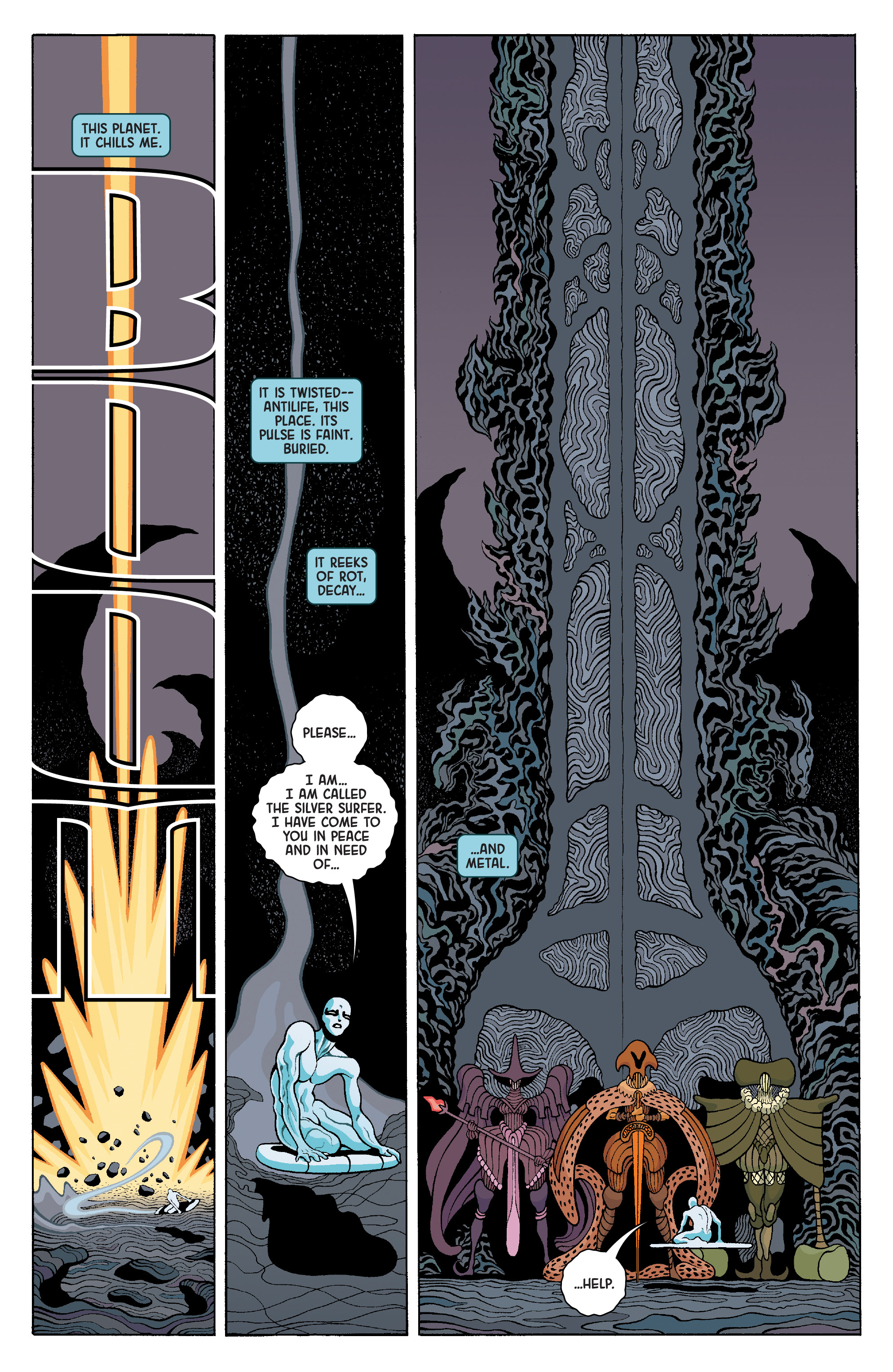 Read online Silver Surfer: Black comic -  Issue # _TPB - 15