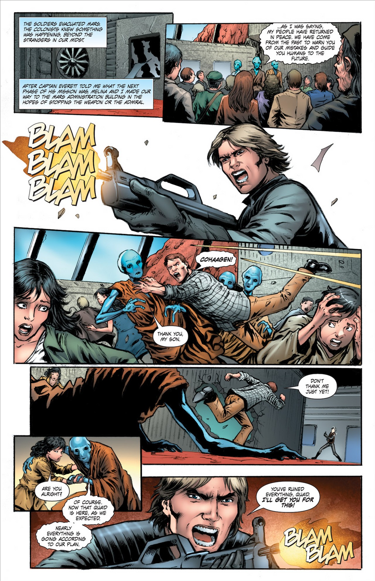 Read online Total Recall comic -  Issue #4 - 15
