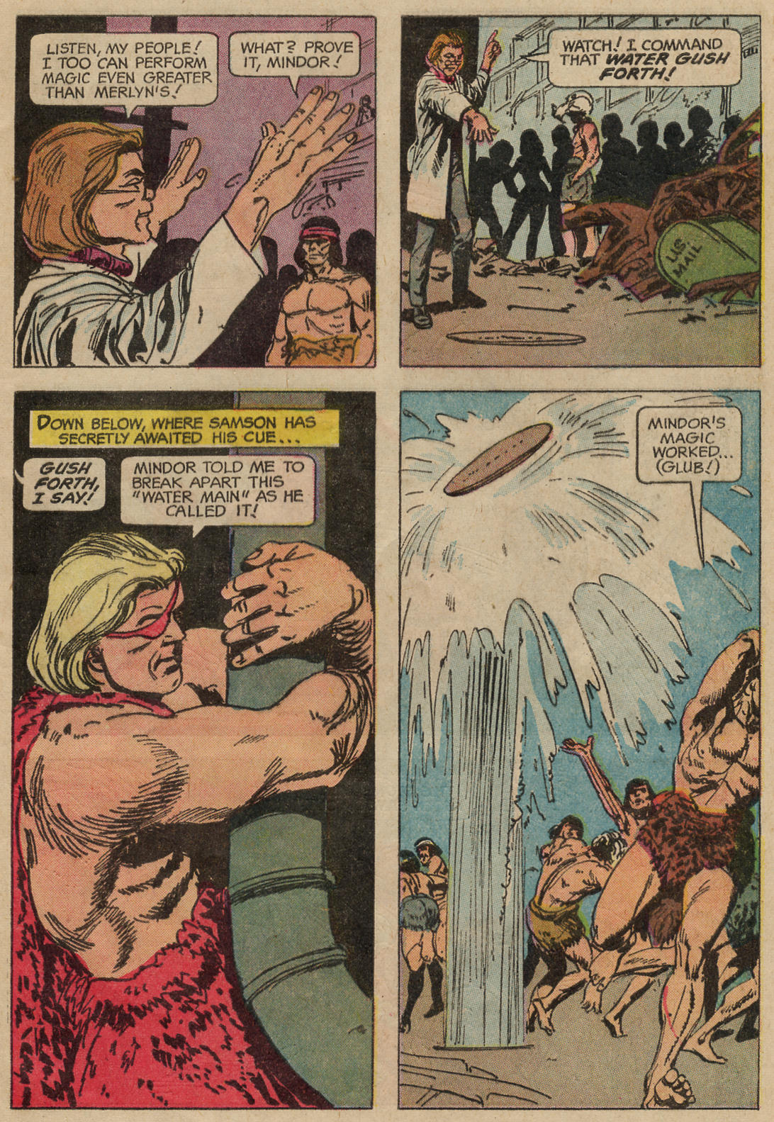 Read online Mighty Samson (1964) comic -  Issue #13 - 8