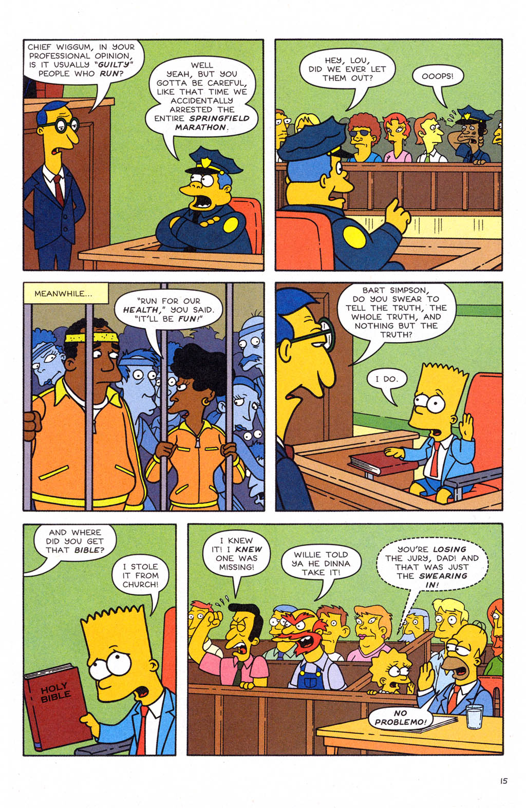 Read online Simpsons Comics comic -  Issue #107 - 16