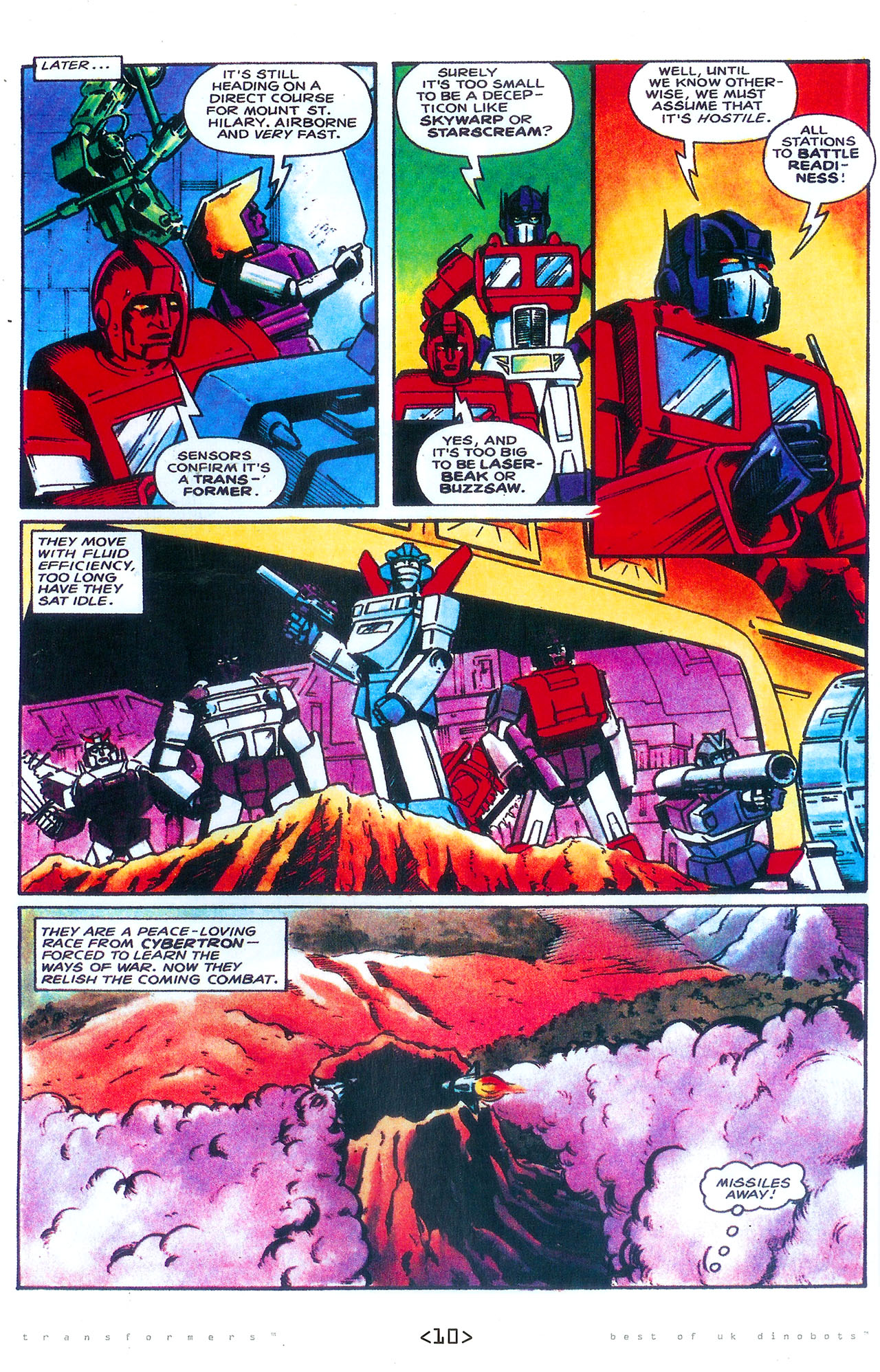 Read online The Transformers: Best of UK: Dinobots comic -  Issue #1 - 13