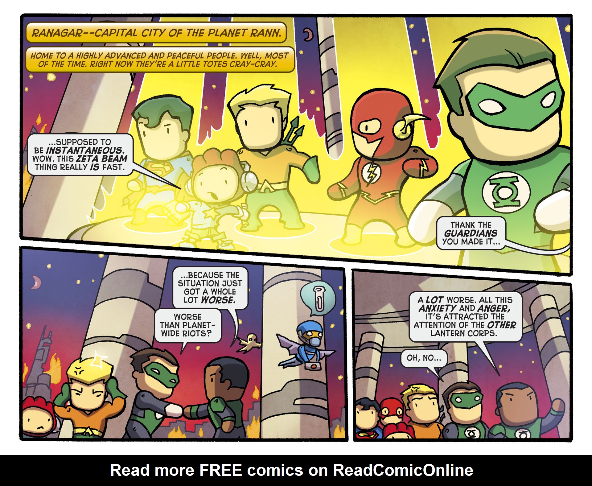 Read online Scribblenauts Unmasked: A Crisis of Imagination comic -  Issue #5 - 21