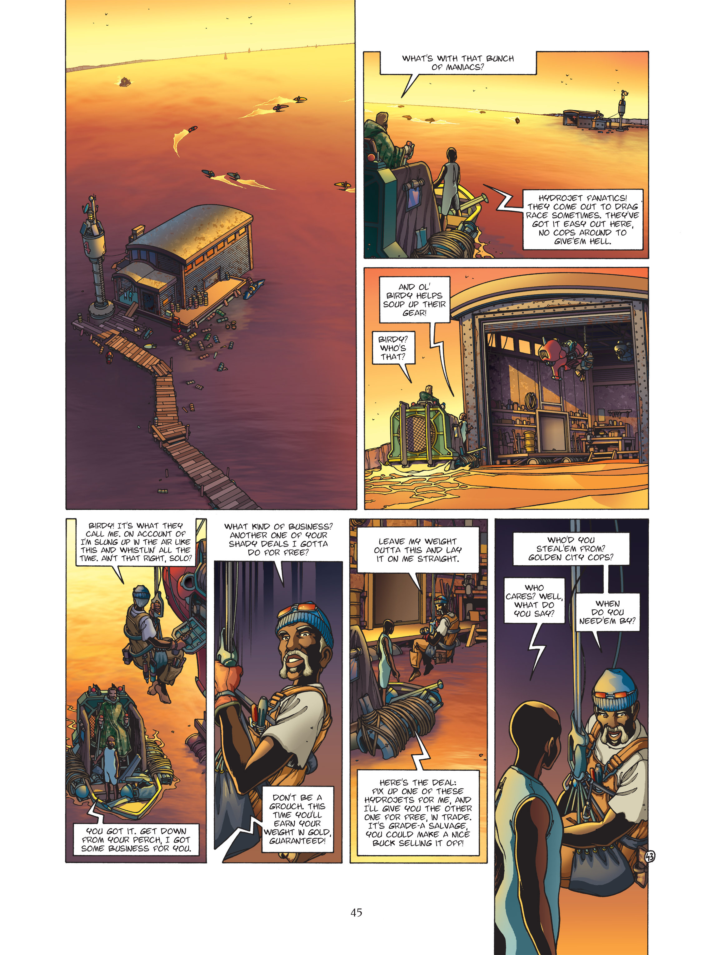 Read online Golden City comic -  Issue #4 - 45