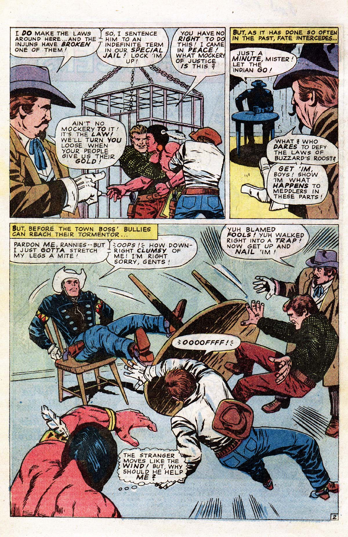 Read online The Mighty Marvel Western comic -  Issue #11 - 3