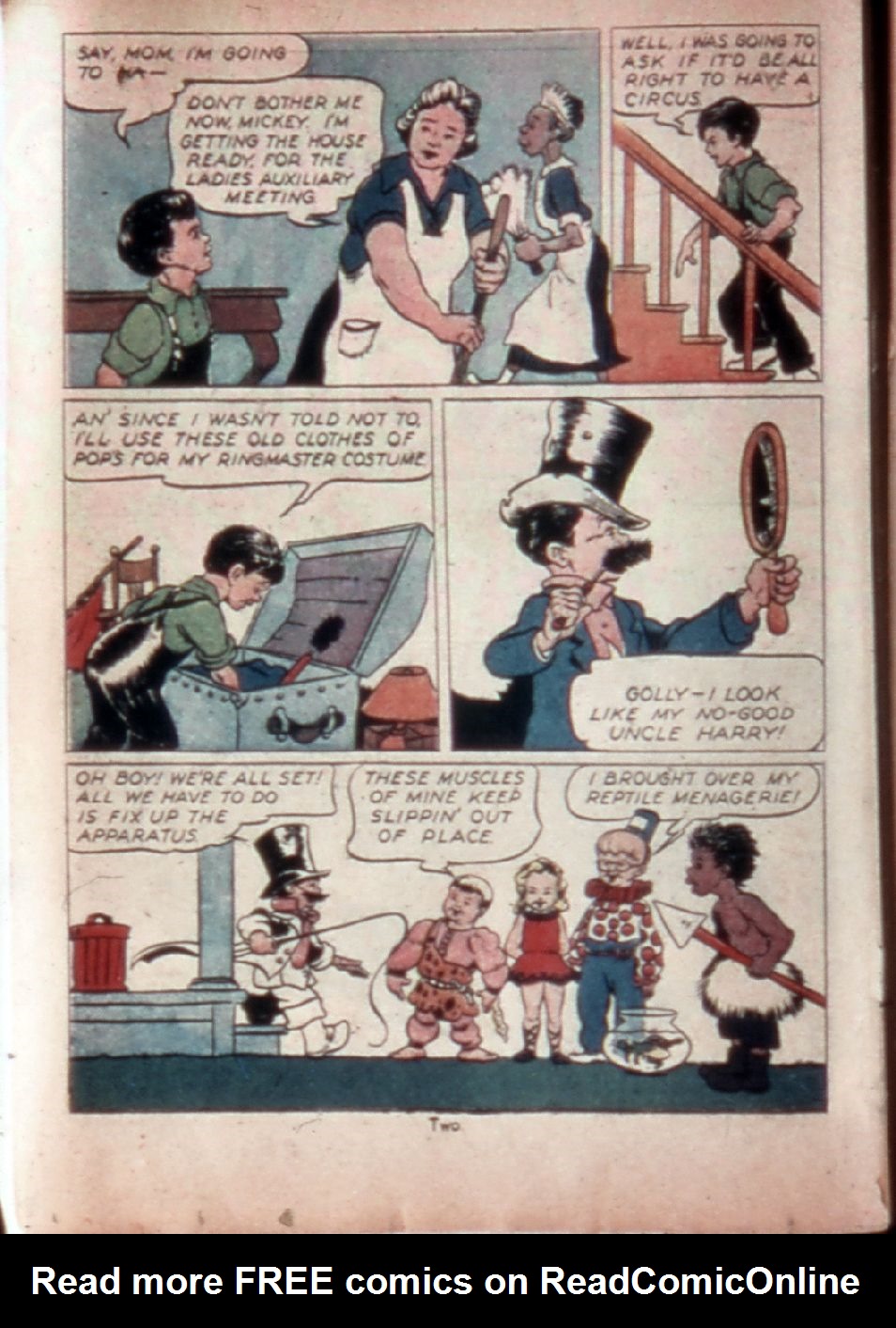 Read online Our Gang Comics comic -  Issue #3 - 4