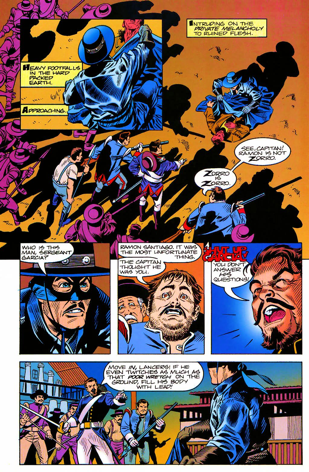 Read online Zorro (1993) comic -  Issue #2 - 21