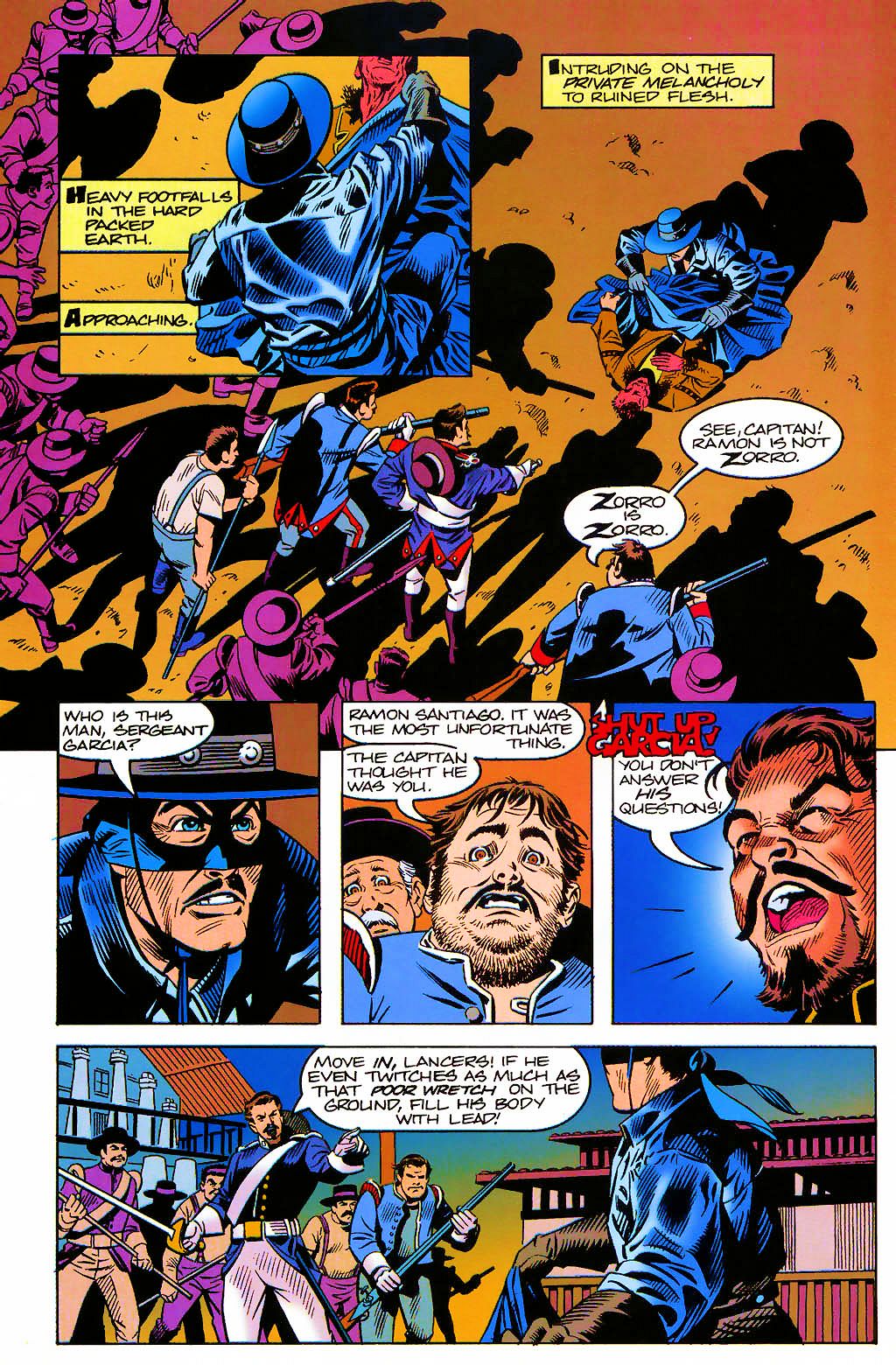 Read online Zorro (1993) comic -  Issue #2 - 21
