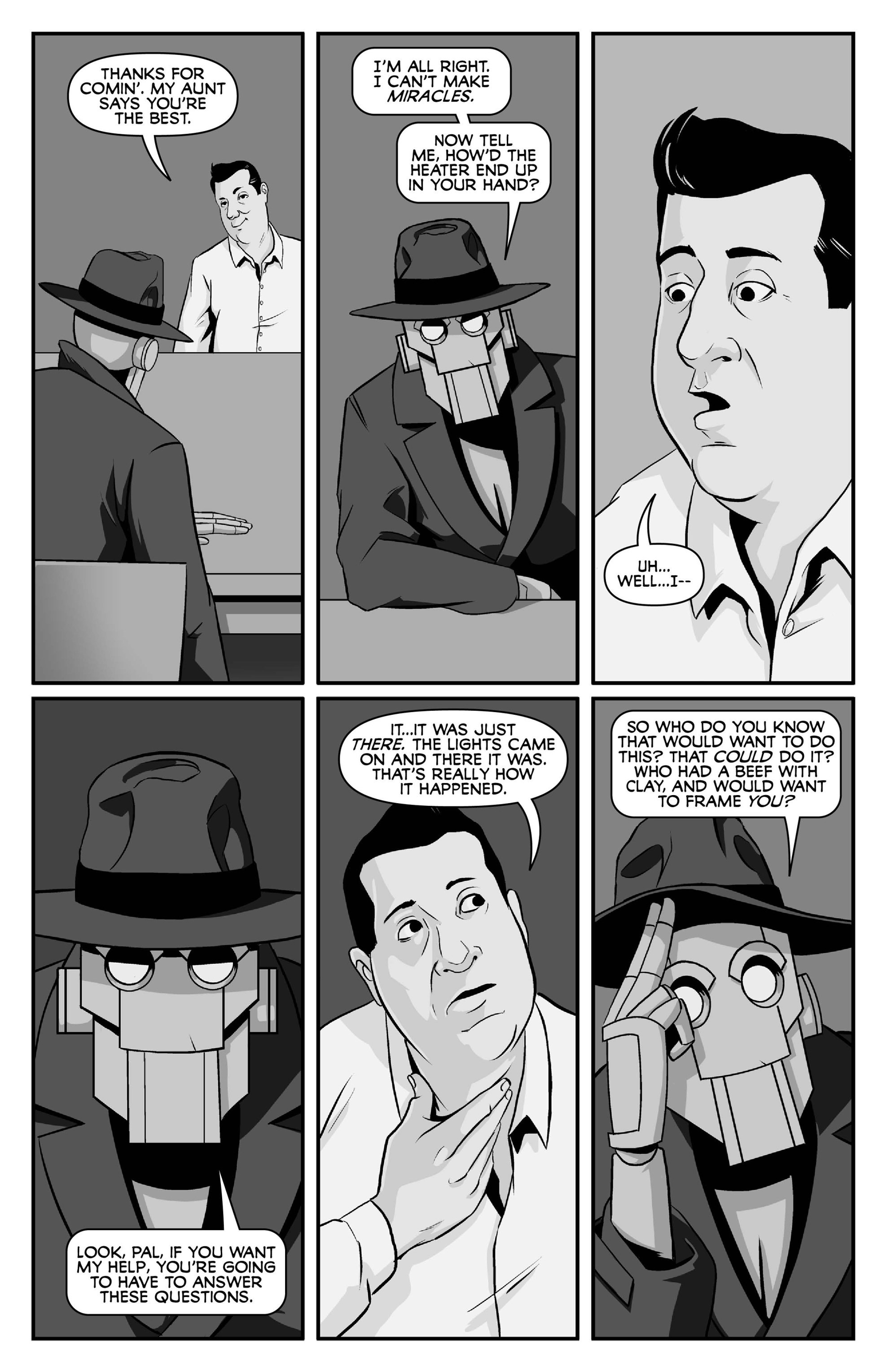Read online Copernicus Jones: Robot Detective comic -  Issue #7 - 6