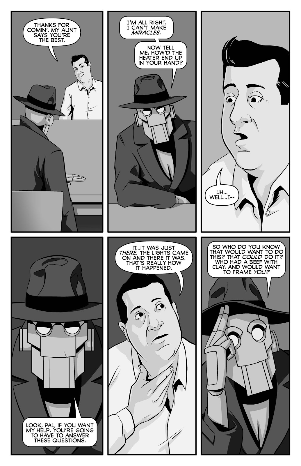 Copernicus Jones: Robot Detective issue 7 - Page 6