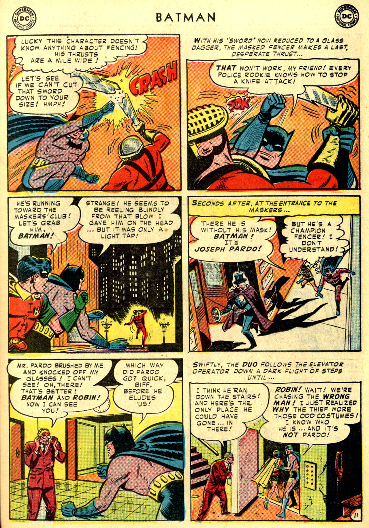 Read online Batman (1940) comic -  Issue #72 - 29