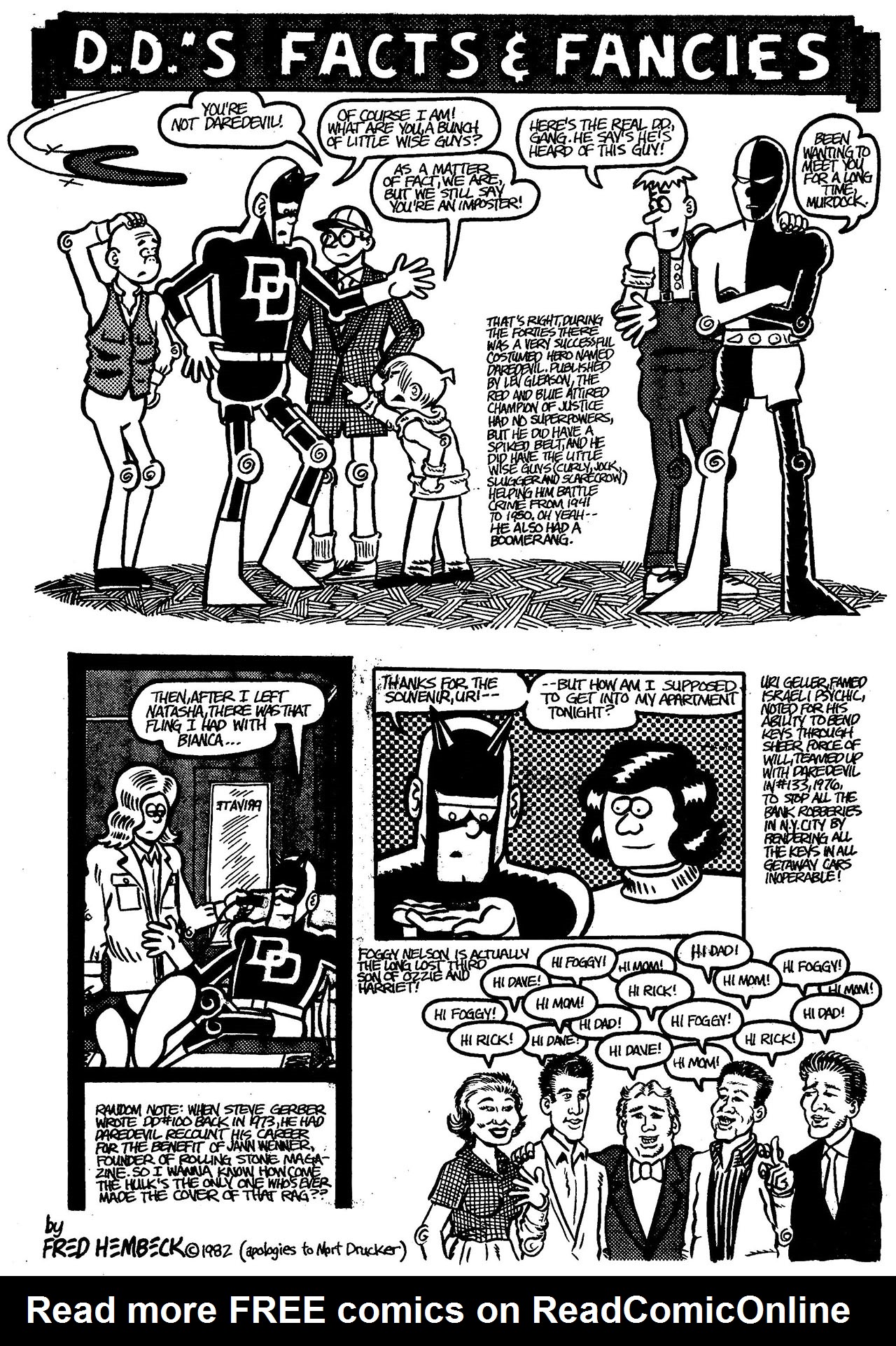 Read online The Nearly Complete Essential Hembeck Archives Omnibus comic -  Issue # TPB (Part 4) - 98