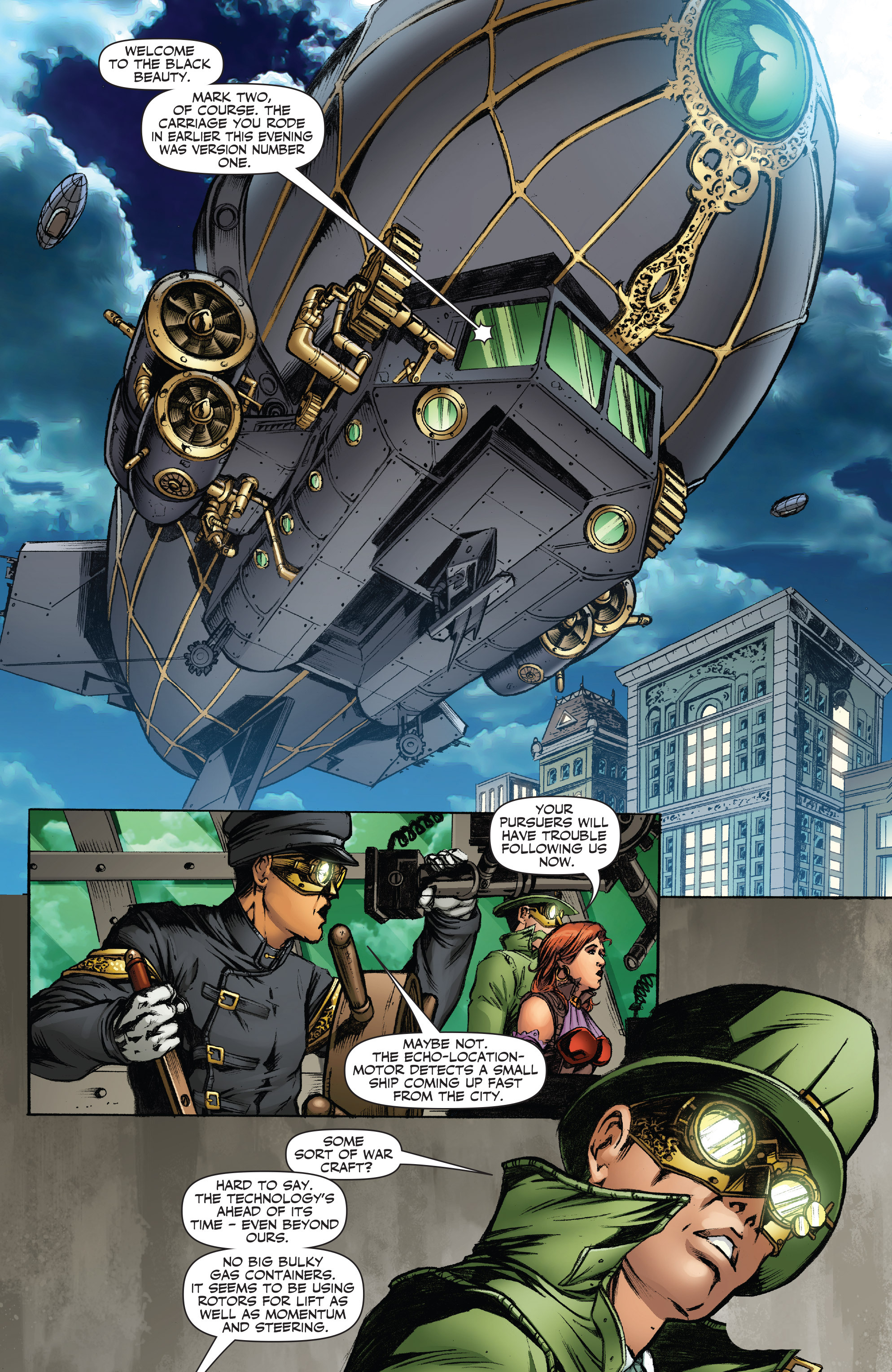 Read online Legenderry: A Steampunk Adventure comic -  Issue #2 - 18