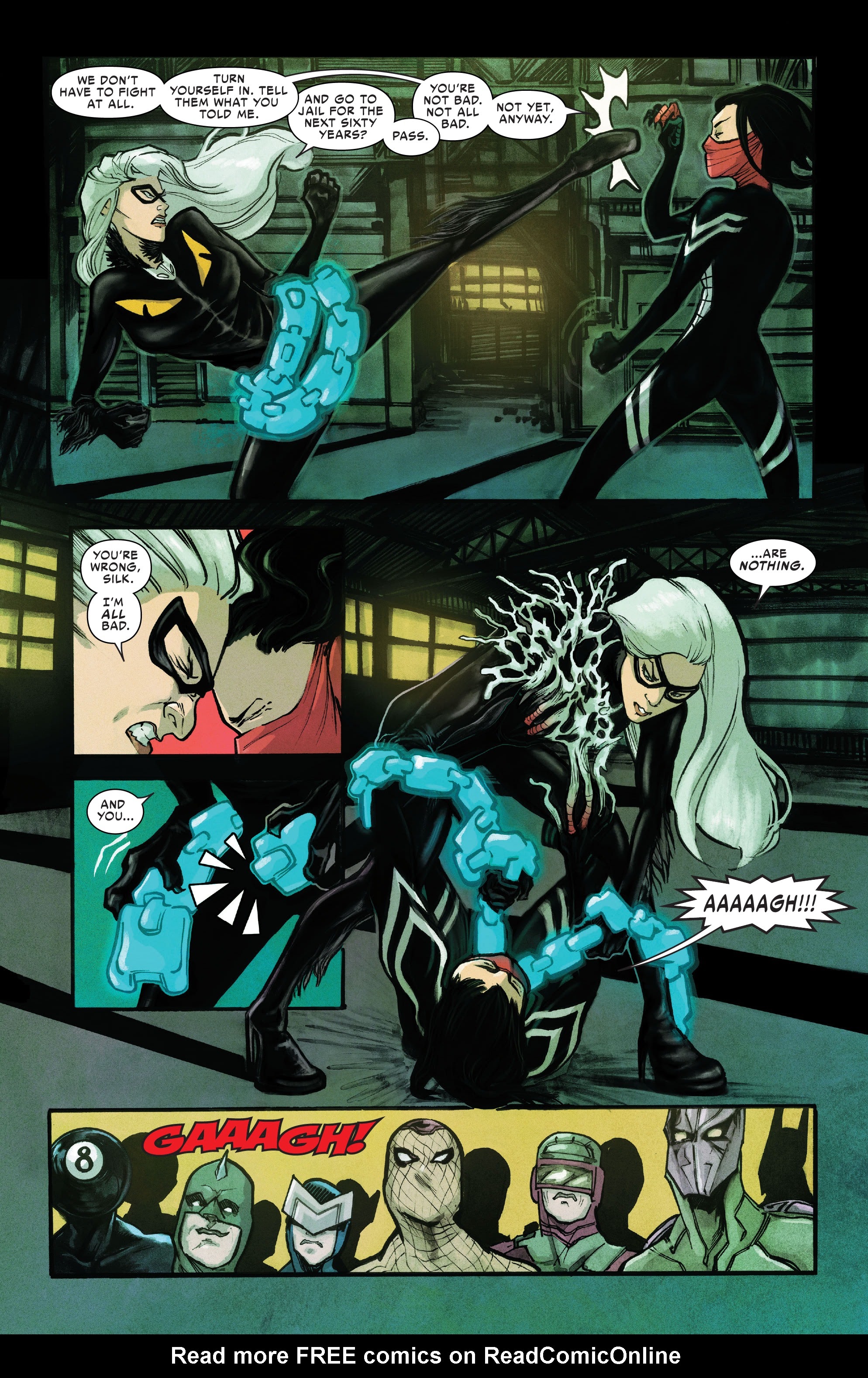 Read online Silk: Out of the Spider-Verse comic -  Issue # TPB 3 (Part 1) - 36