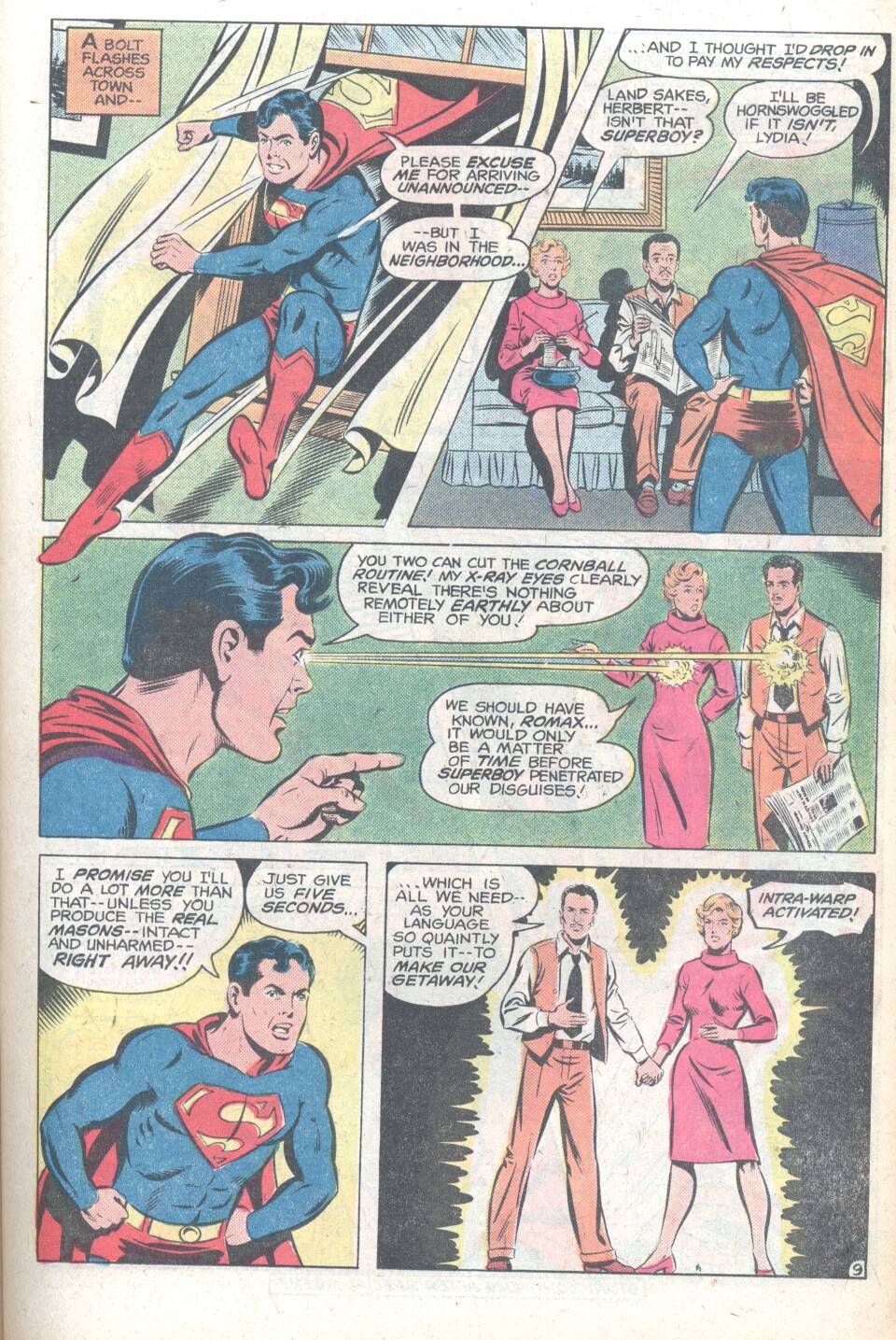 The New Adventures of Superboy 7 Page 9