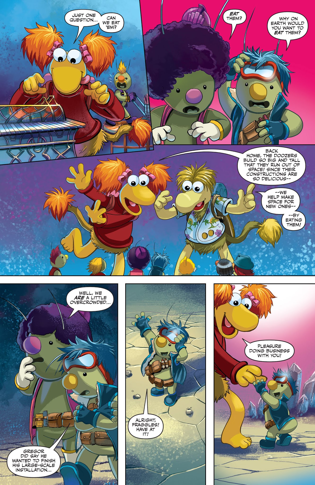 Read online Jim Henson's Fraggle Rock: Journey to the Everspring comic -  Issue #3 - 11