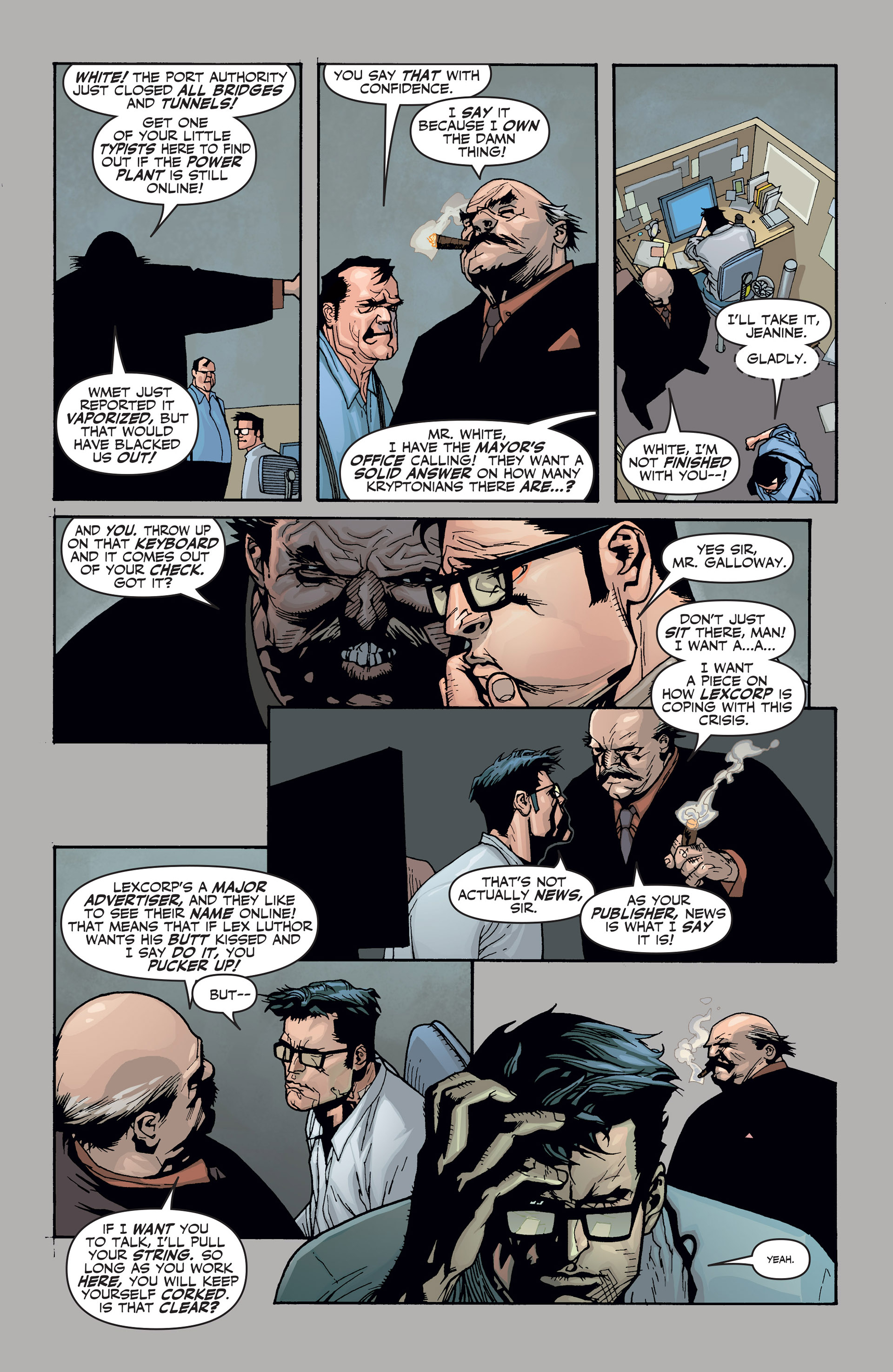 Read online Superman: Birthright (2003) comic -  Issue #10 - 15