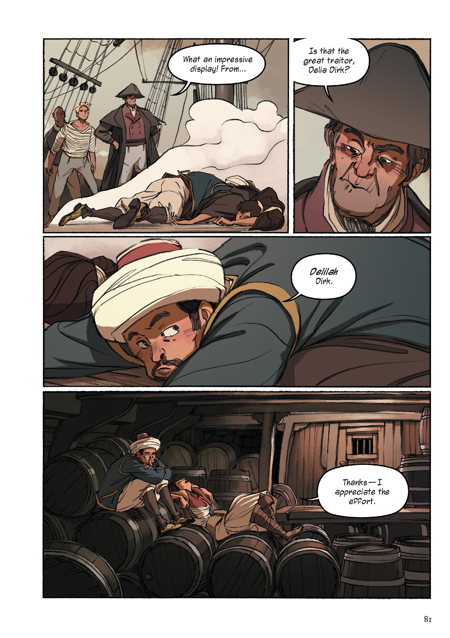 Read online Delilah Dirk and the King's Shilling comic -  Issue # TPB (Part 1) - 84