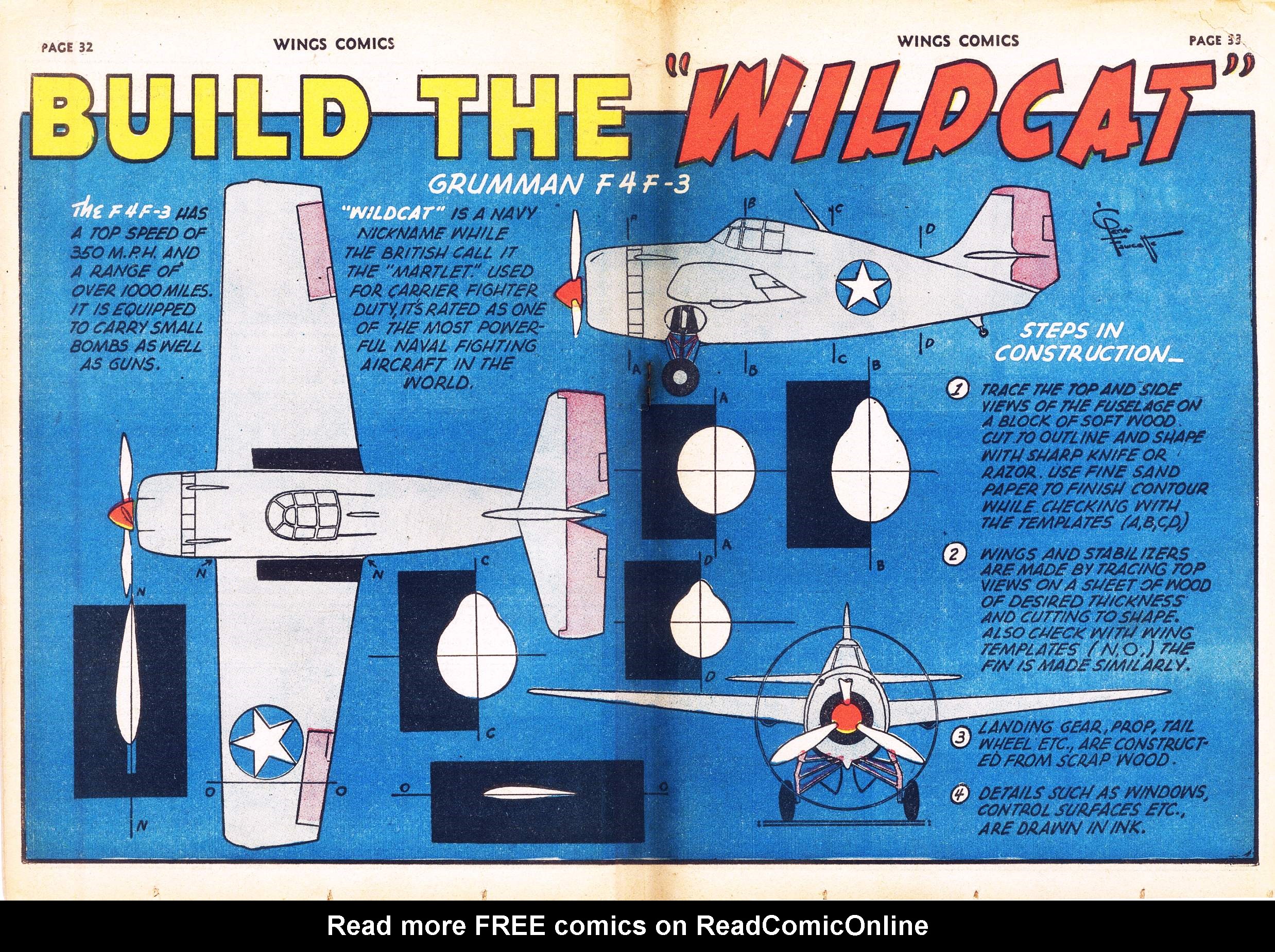 Read online Wings Comics comic -  Issue #31 - 34