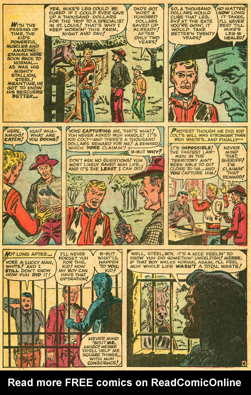 Read online Kid Colt Outlaw comic -  Issue #132 - 37