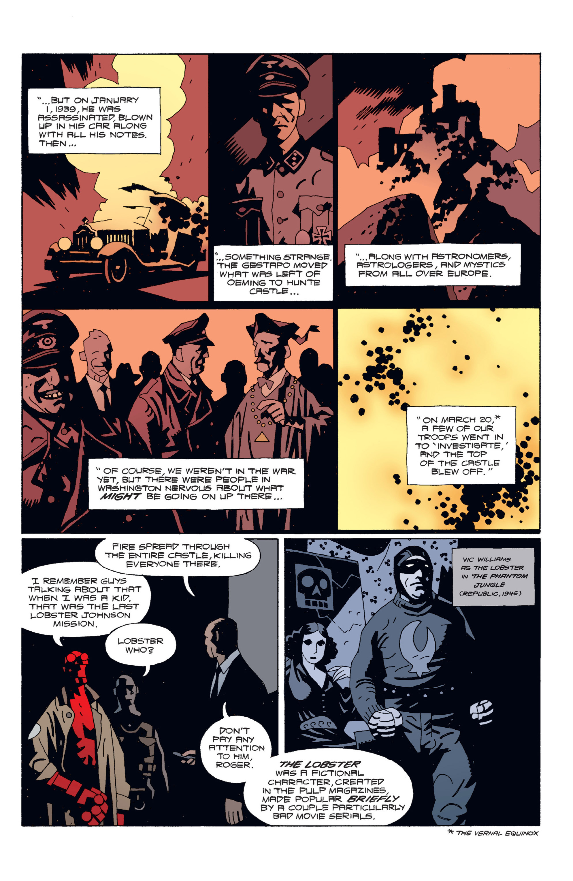Read online Hellboy comic -  Issue #5 - 18