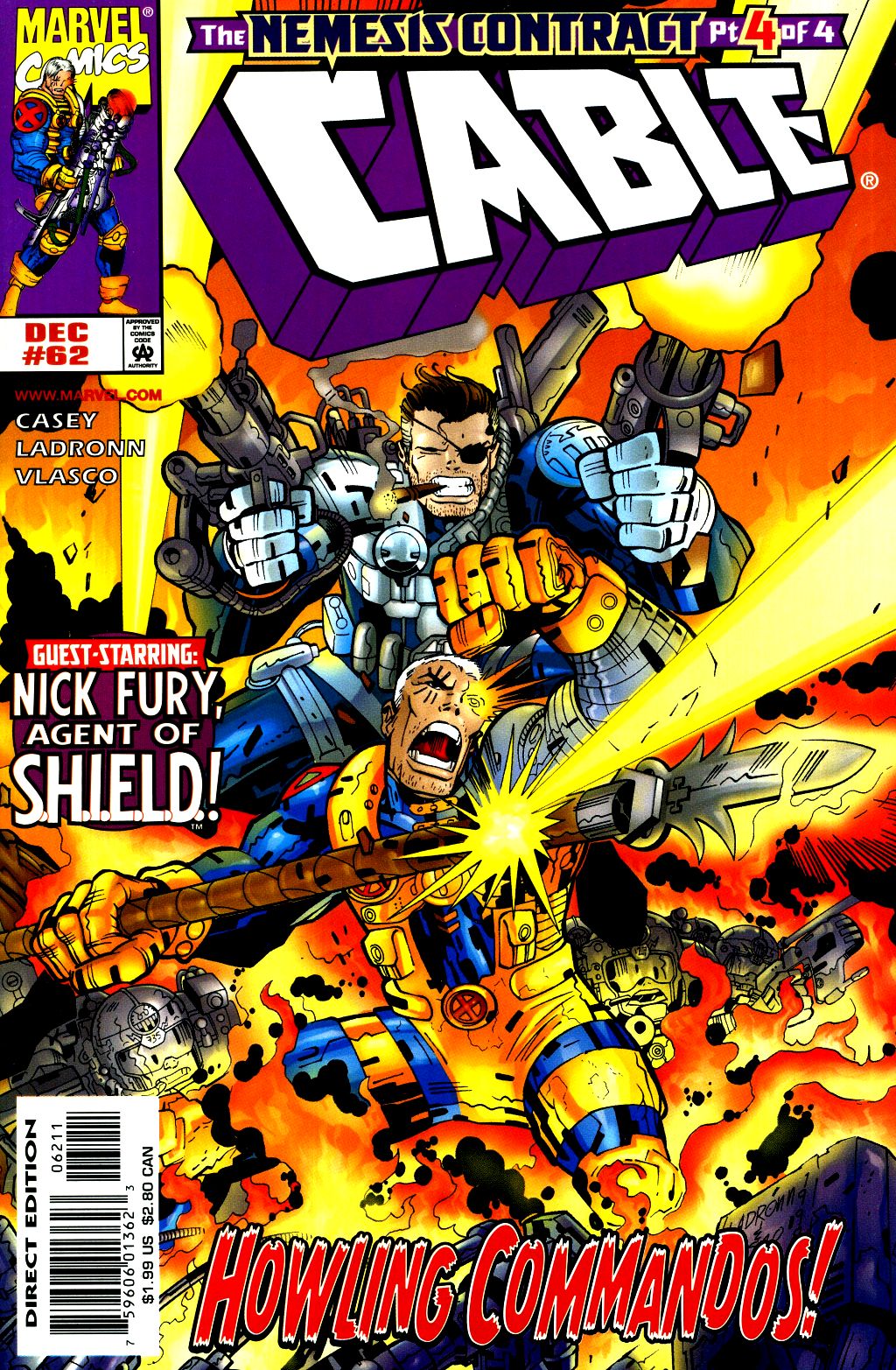 Read online Cable (1993) comic -  Issue #62 - 1