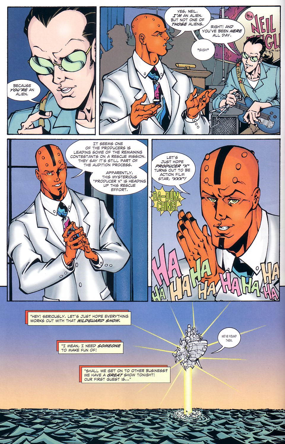 Read online Wildguard: Casting Call comic -  Issue #4 - 5