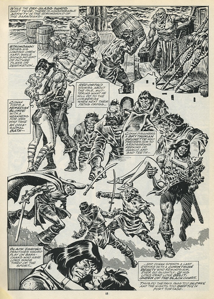 Read online The Savage Sword Of Conan comic -  Issue #196 - 17