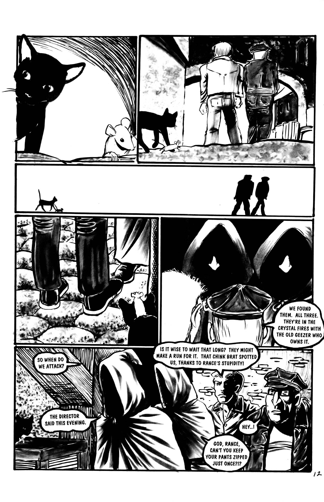 Read online Dragons in the Moon comic -  Issue #4 - 14