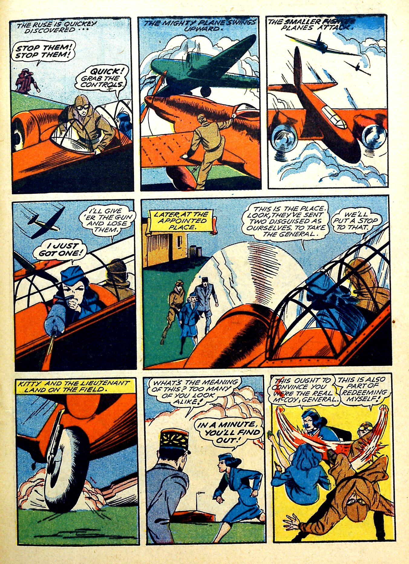 Read online Captain Flight Comics comic -  Issue #6 - 41