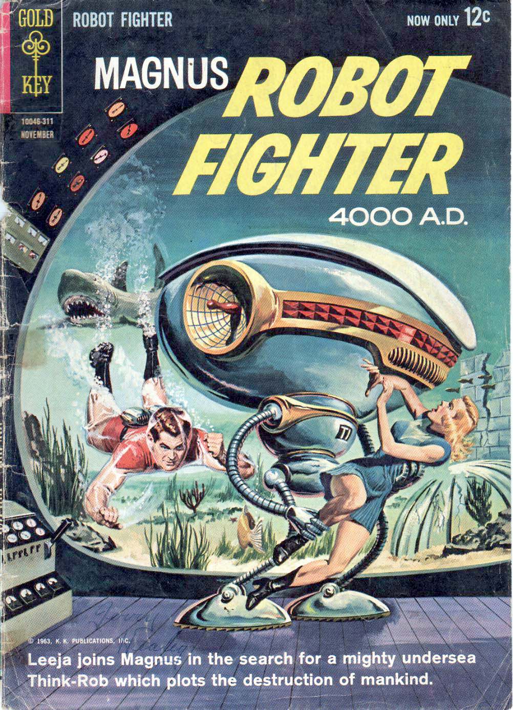 Read online Magnus, Robot Fighter 4000 AD comic -  Issue #4 - 1