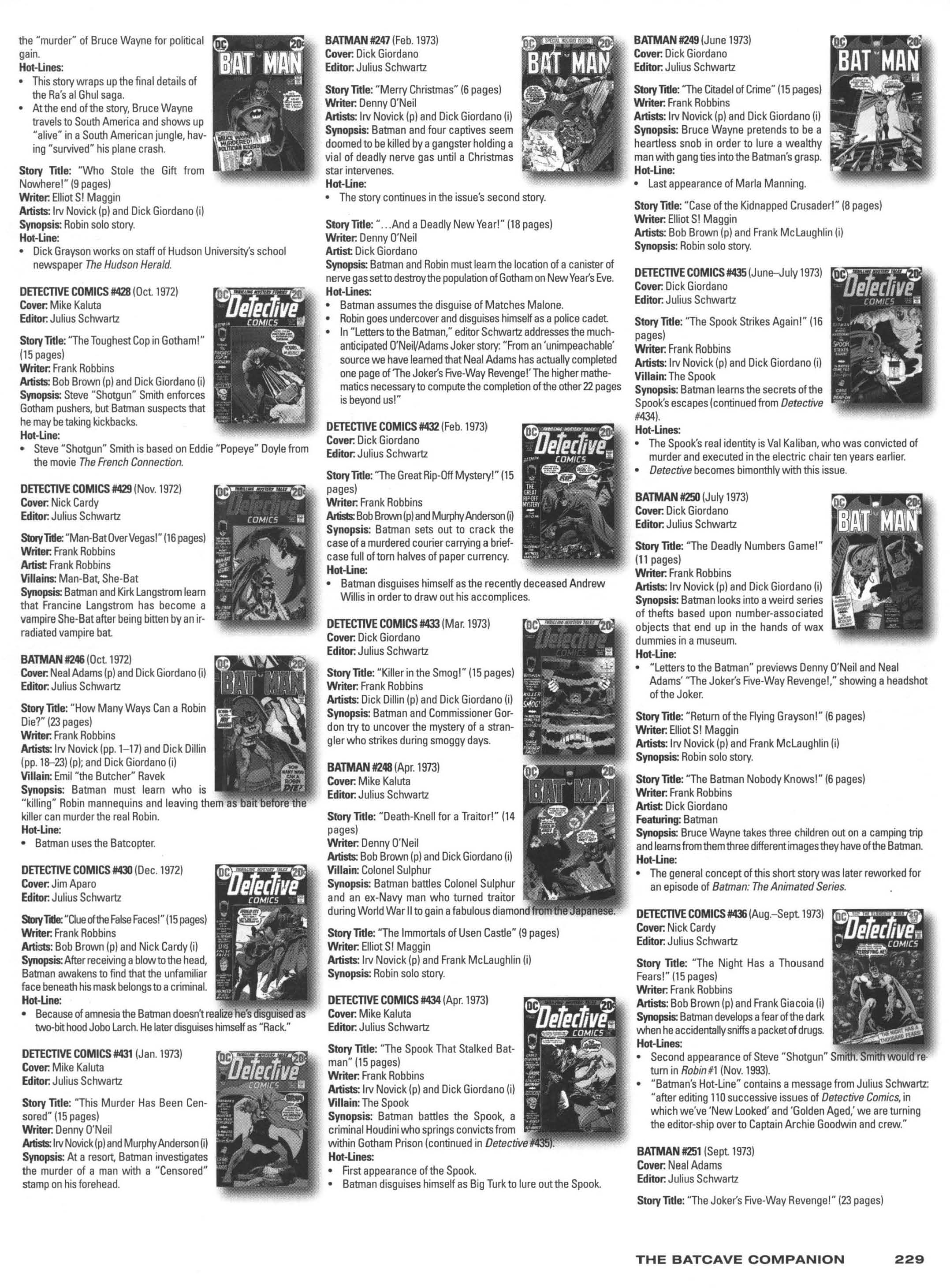 Read online The Batcave Companion comic -  Issue # TPB (Part 3) - 32