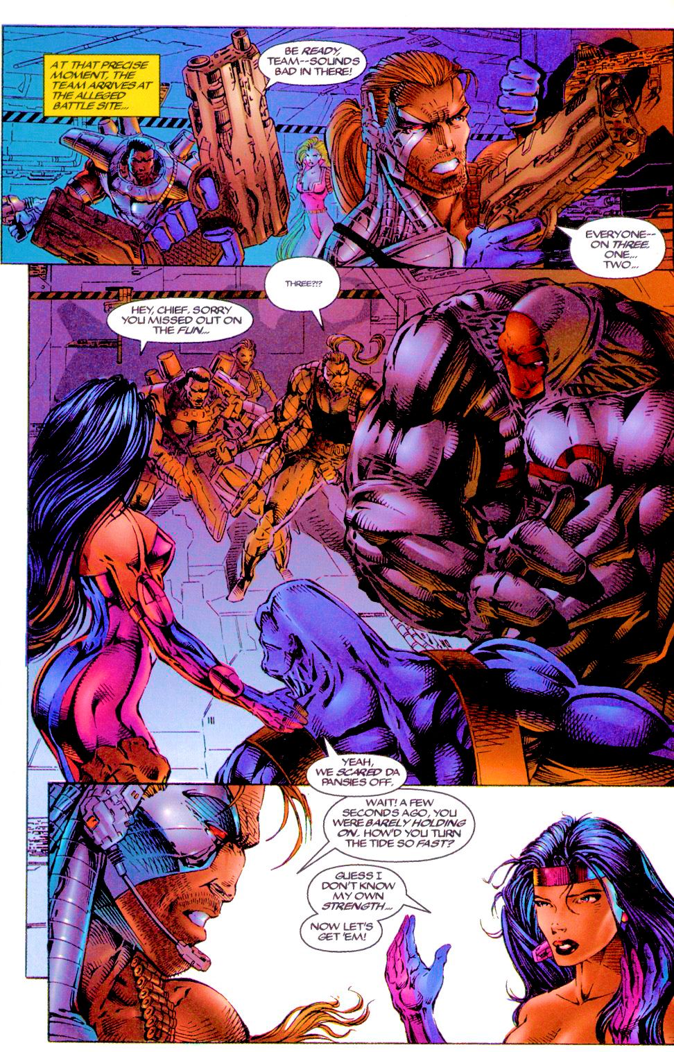 Read online Codename: Strykeforce comic -  Issue #7 - 9