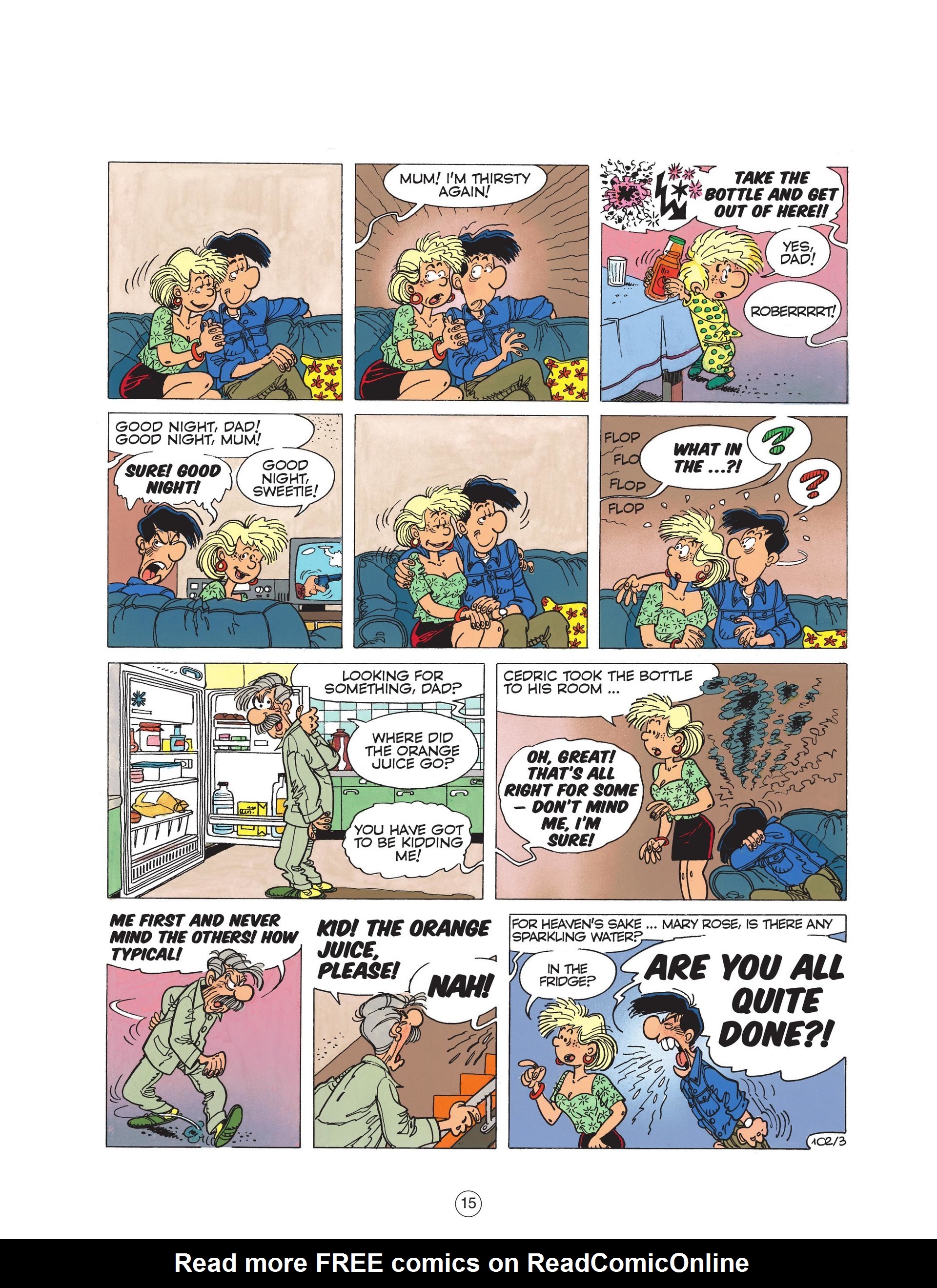 Read online Cedric comic -  Issue #6 - 17