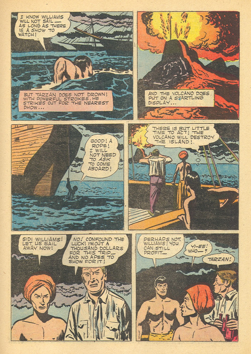 Read online Tarzan (1948) comic -  Issue #61 - 11
