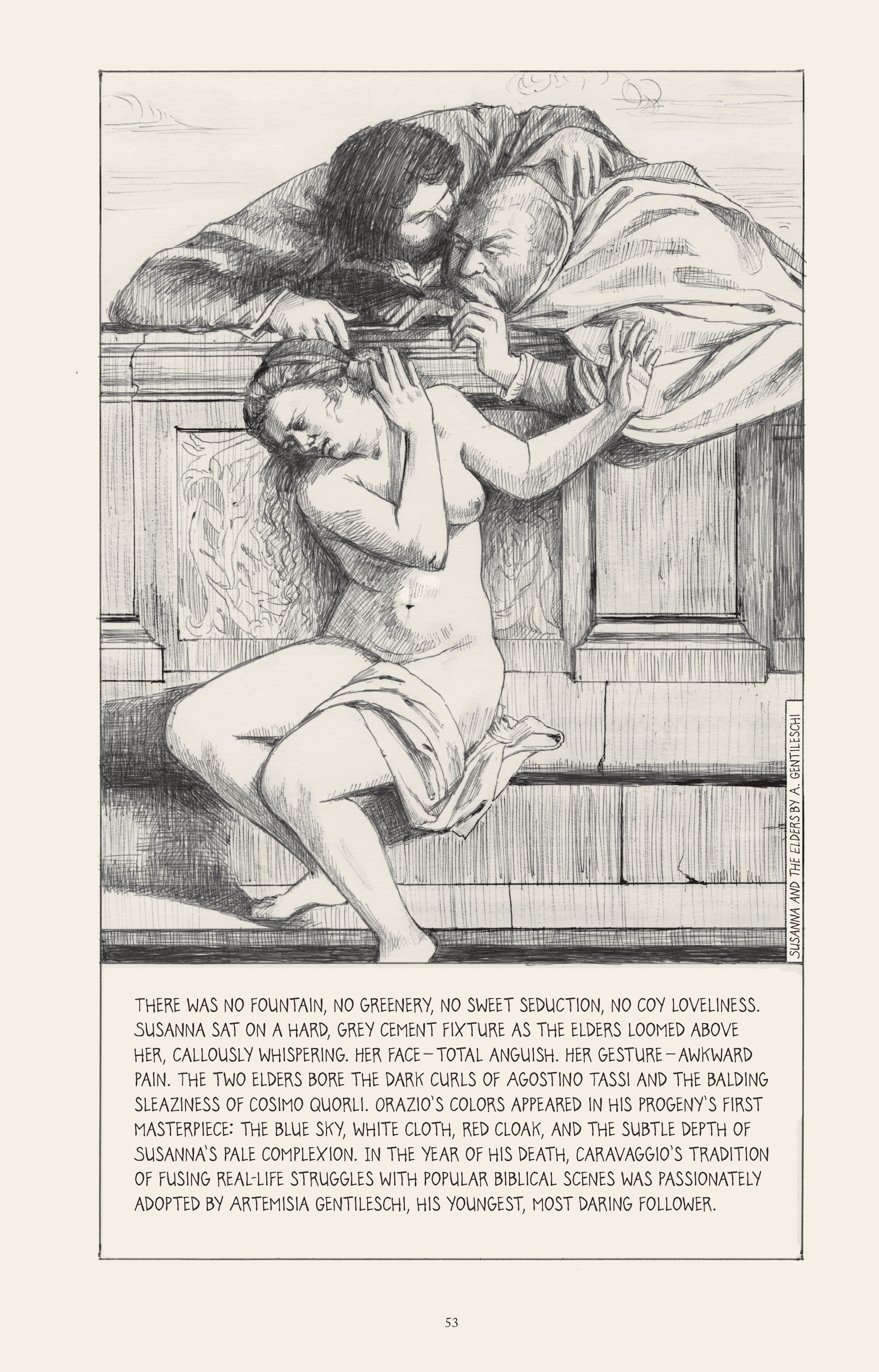 Read online I Know What I Am: The Life and Times of Artemisia Gentileschi comic -  Issue # TPB (Part 1) - 62