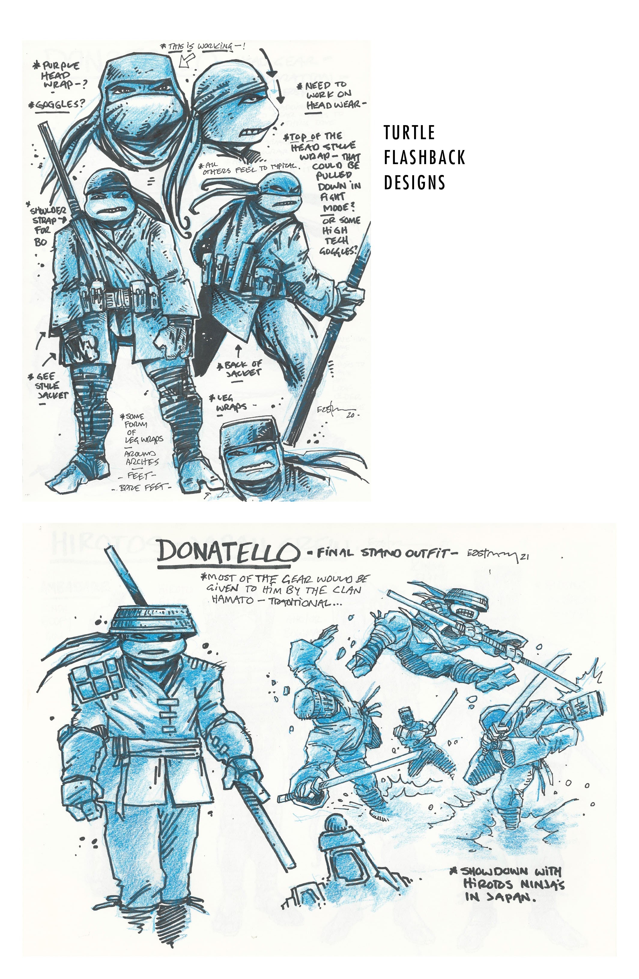 Read online Teenage Mutant Ninja Turtles: The Last Ronin Design Archive comic -  Issue # Full - 23