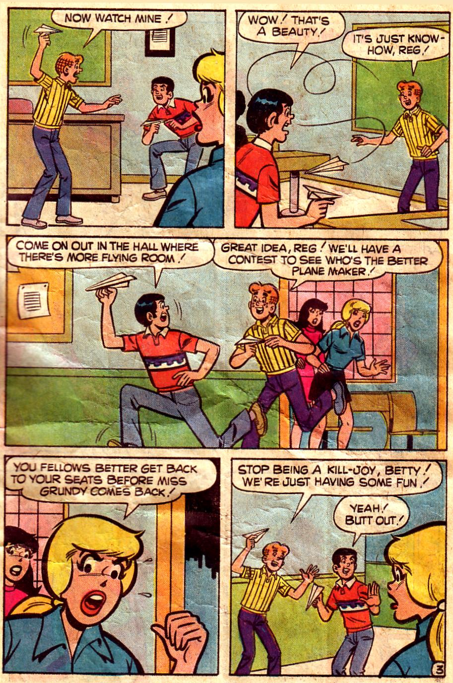 Read online Reggie and Me (1966) comic -  Issue #98 - 31
