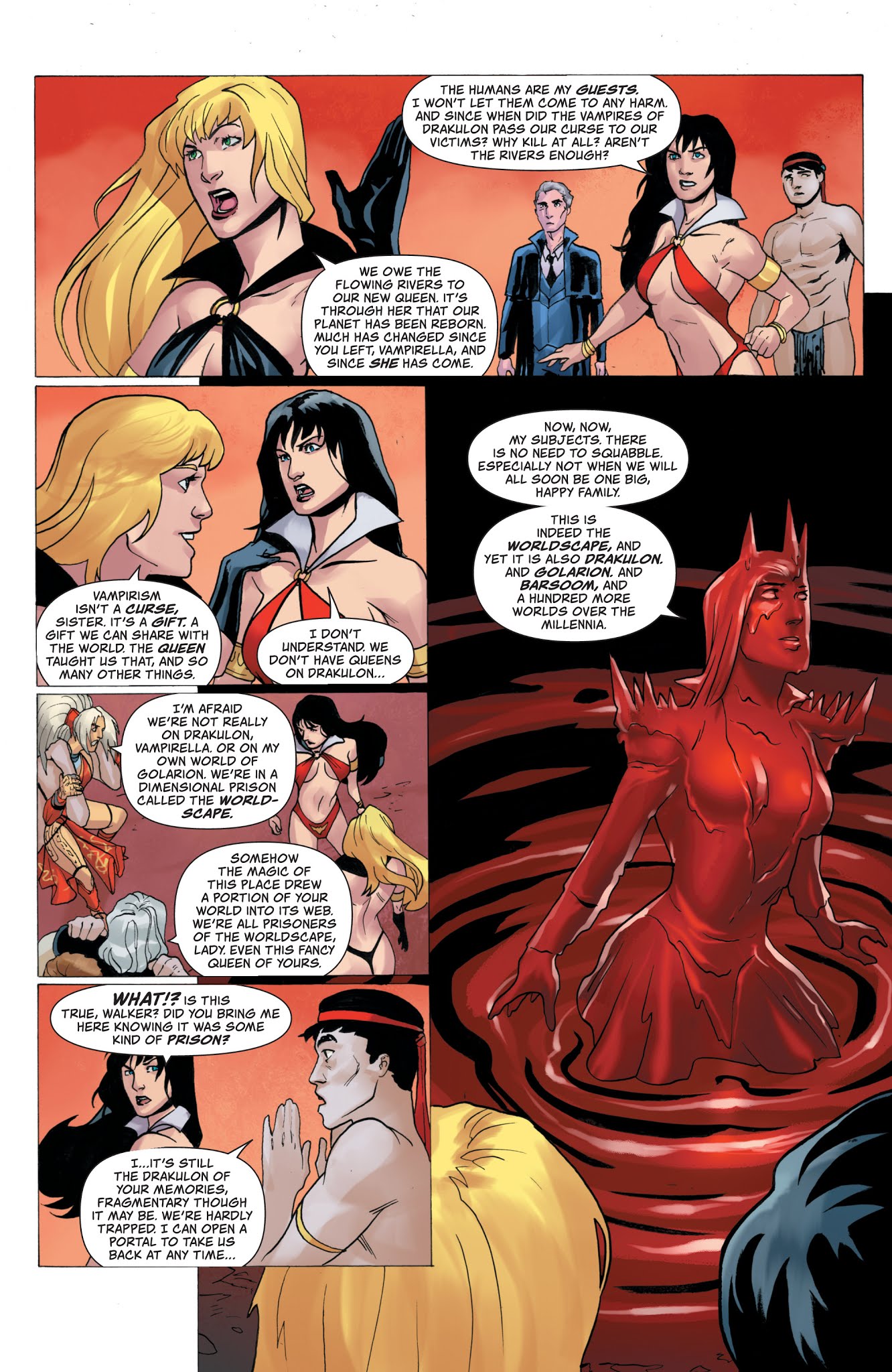 Read online Pathfinder: Worldscape (2018) comic -  Issue # Vampirella - 18