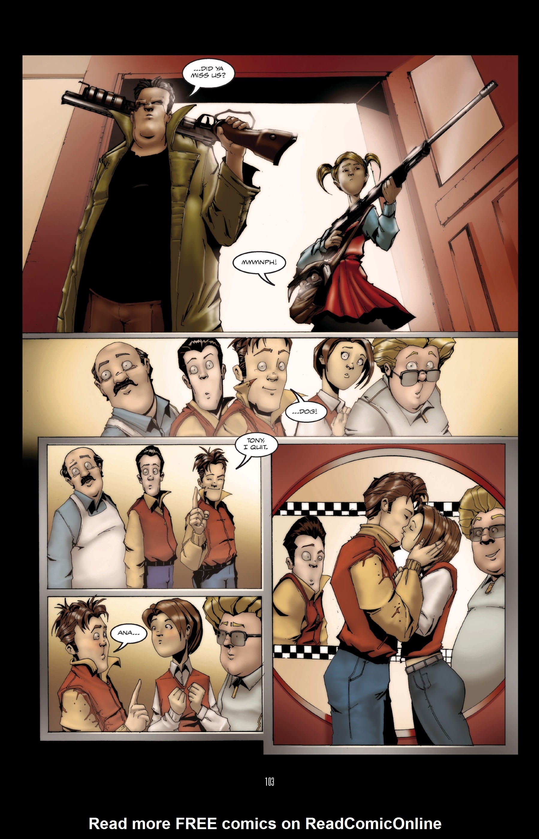 Read online The Incredible Adventures of Dog Mendonca and Pizzaboy comic -  Issue # TPB 1 - 100