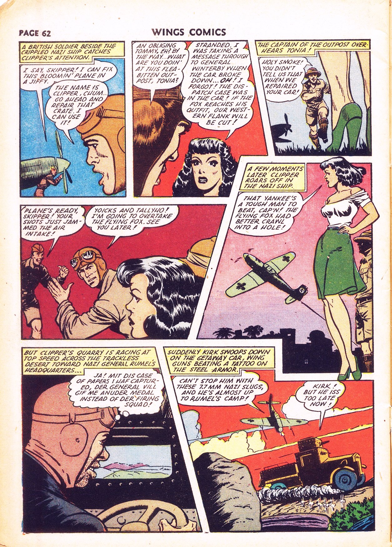 Read online Wings Comics comic -  Issue #26 - 64