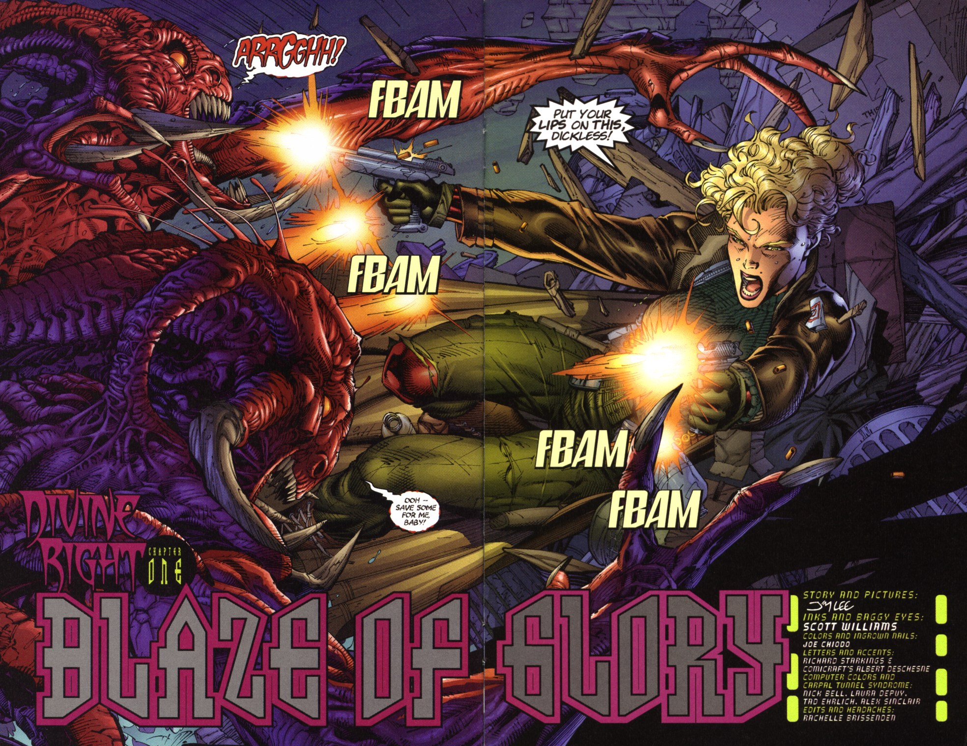 Read online Divine Right comic -  Issue #1 - 5
