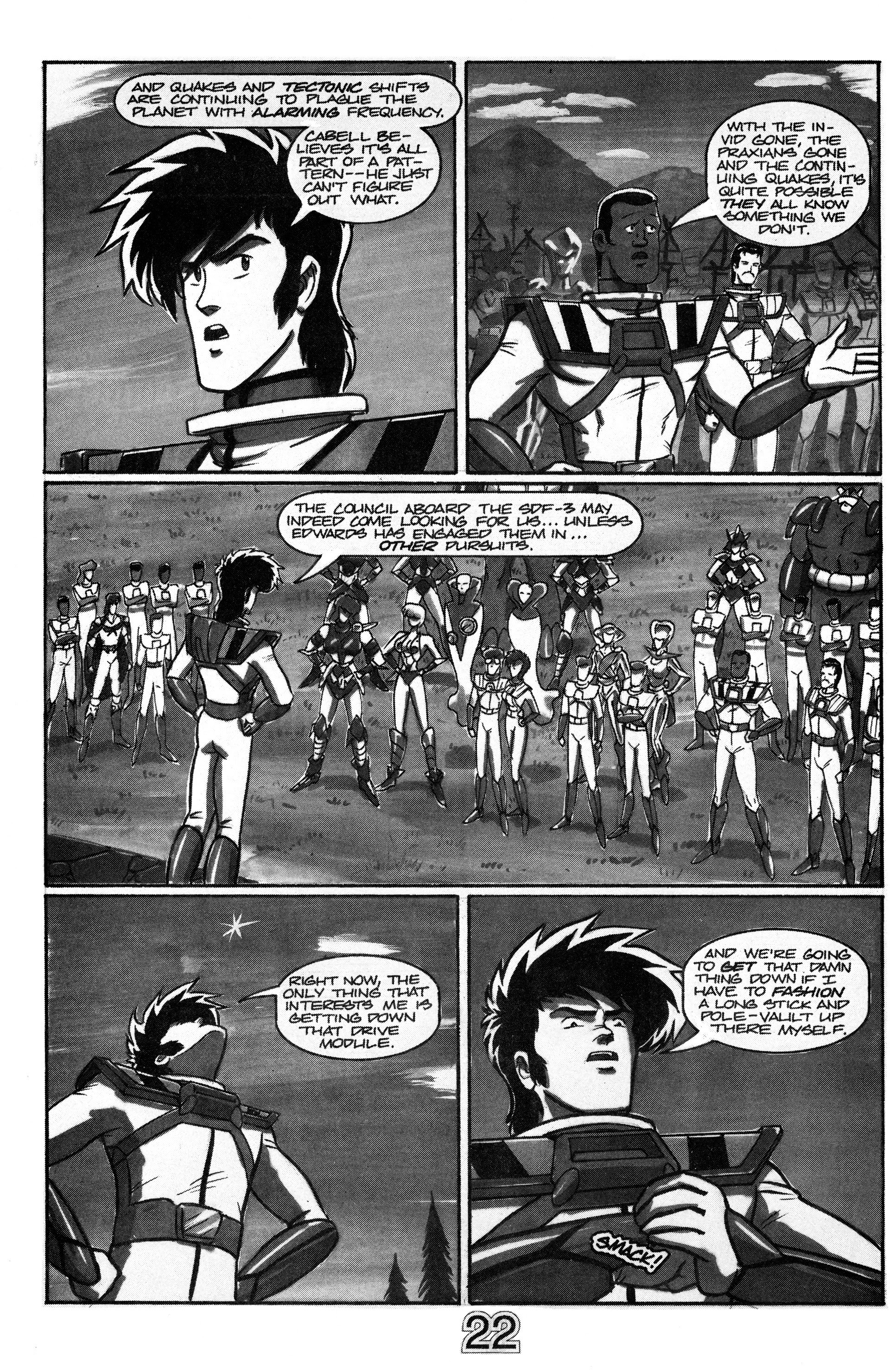 Read online Robotech II: The Sentinels - Book III - The Untold Story comic -  Issue # Full - 24