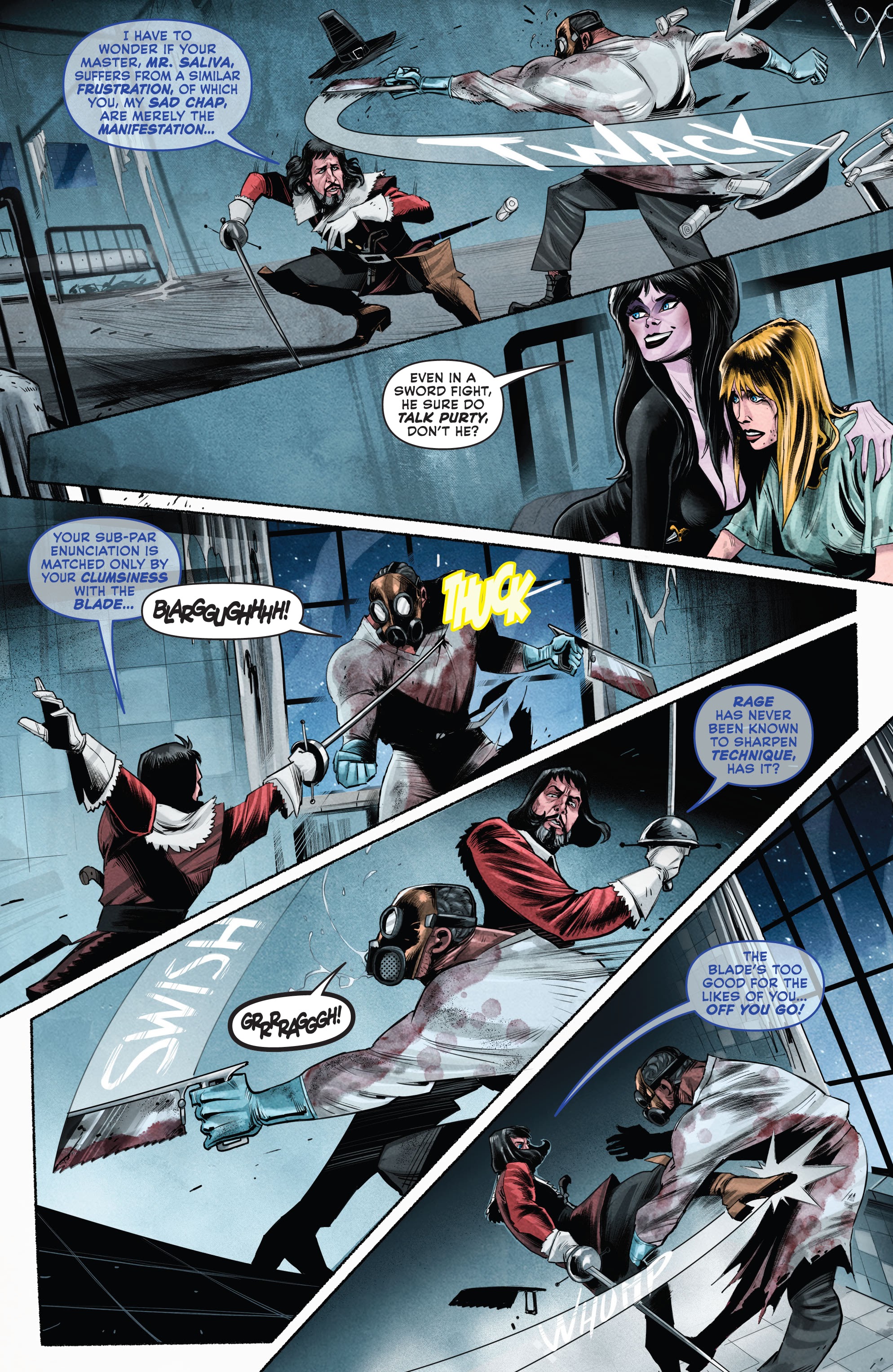 Read online Elvira Meets Vincent Price comic -  Issue #5 - 14