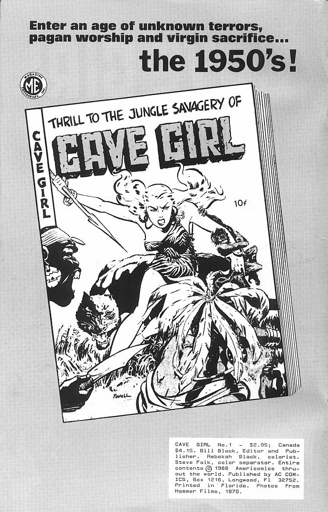 Read online Cave Girl comic -  Issue # Full - 2