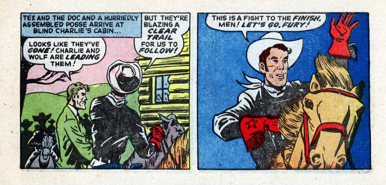 Read online Tex Taylor in "Draw or Die, Cowpoke!" comic -  Issue # Full - 20