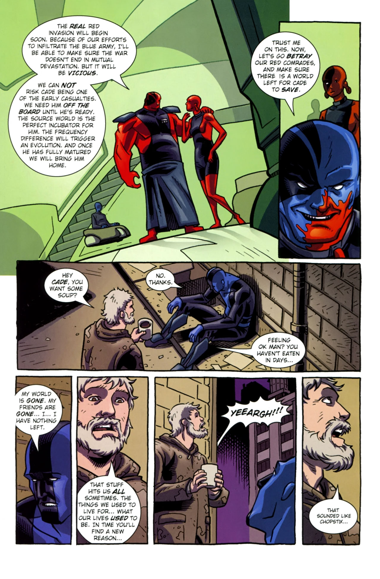Read online The Astounding Wolf-Man comic -  Issue #25 - 32