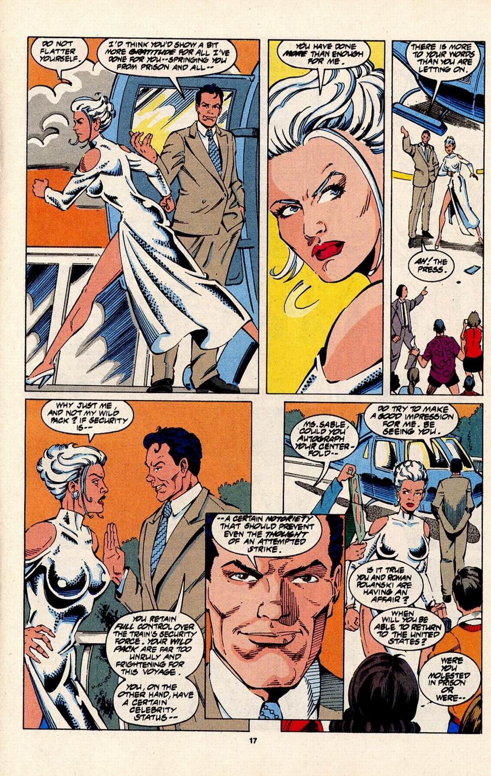 Read online Silver Sable and the Wild Pack comic -  Issue #31 - 14