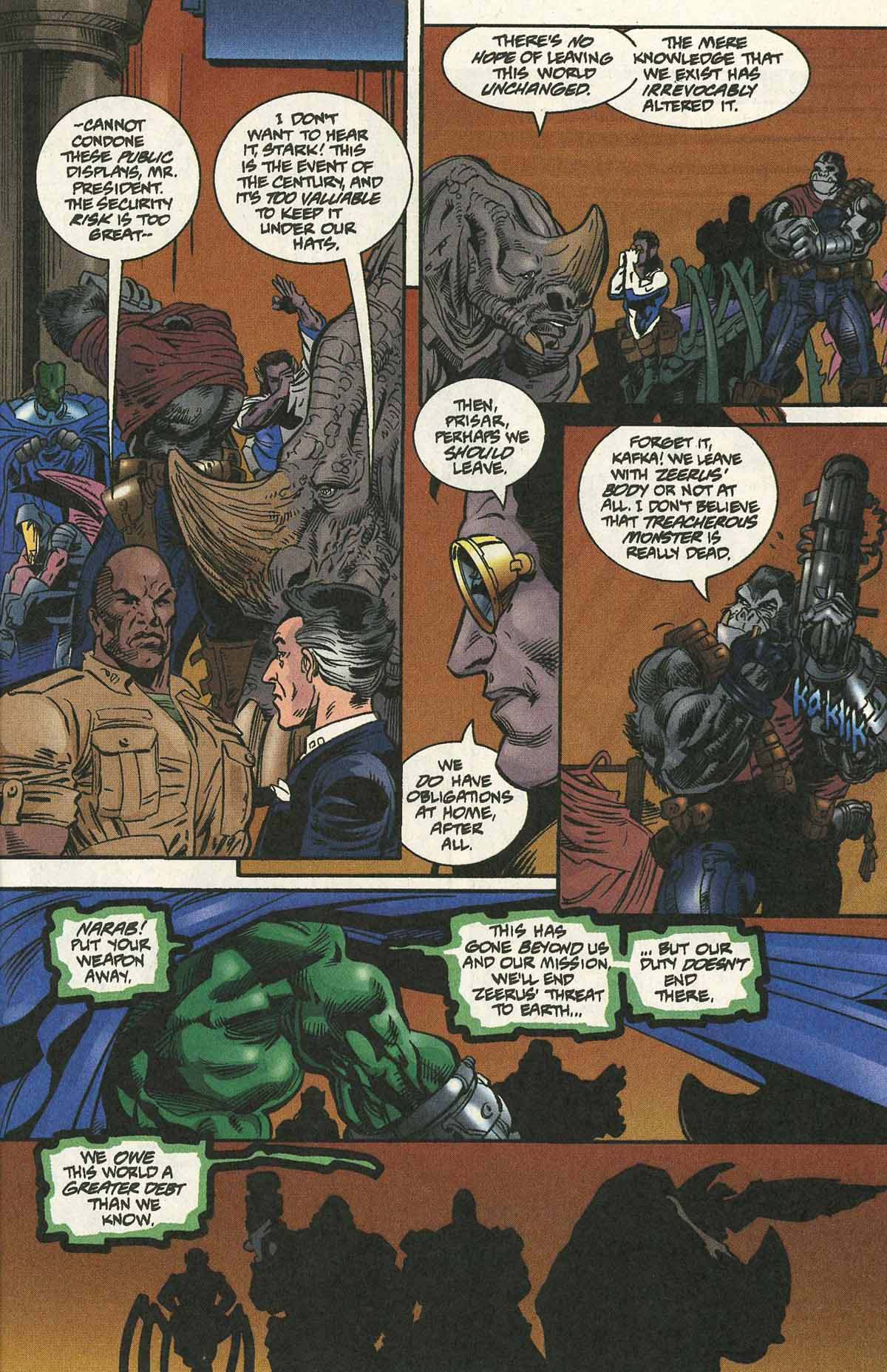 Read online Leonard Nimoy's Primortals (1995) comic -  Issue #14 - 23