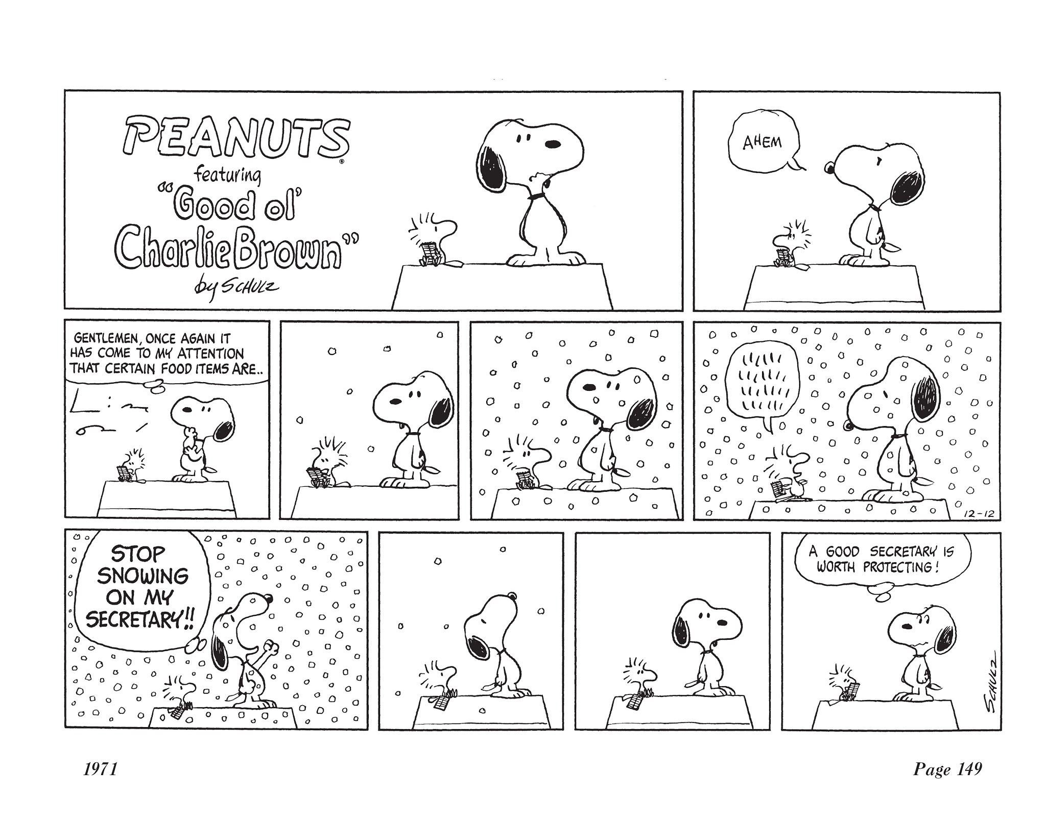Read online The Complete Peanuts comic -  Issue # TPB 11 - 164