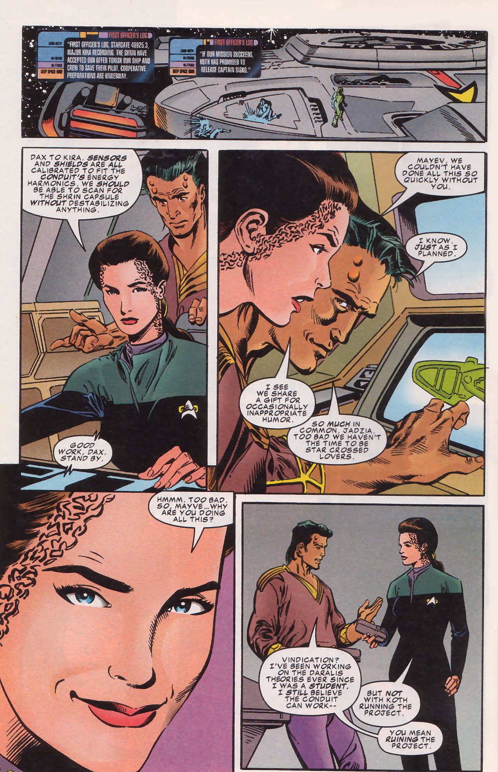 Read online Star Trek: Deep Space Nine (1996) comic -  Issue #7 - 12